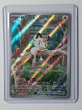 Pokémon TCG - Meowth - Phantasmal Flames - Illustration Rare - 106/094